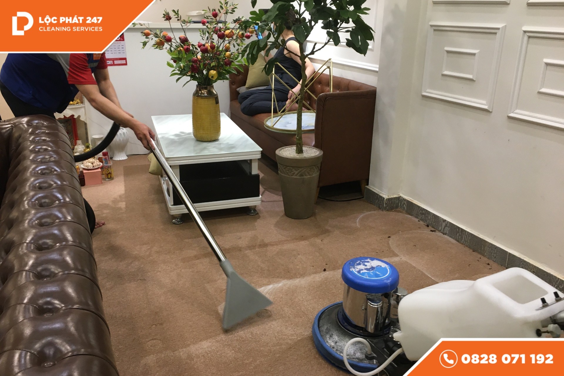 dịch vụ giặt thảm văn phòng