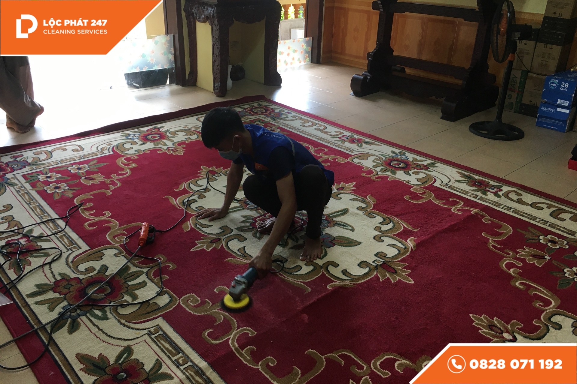 giặt thảm sofa tại nhà