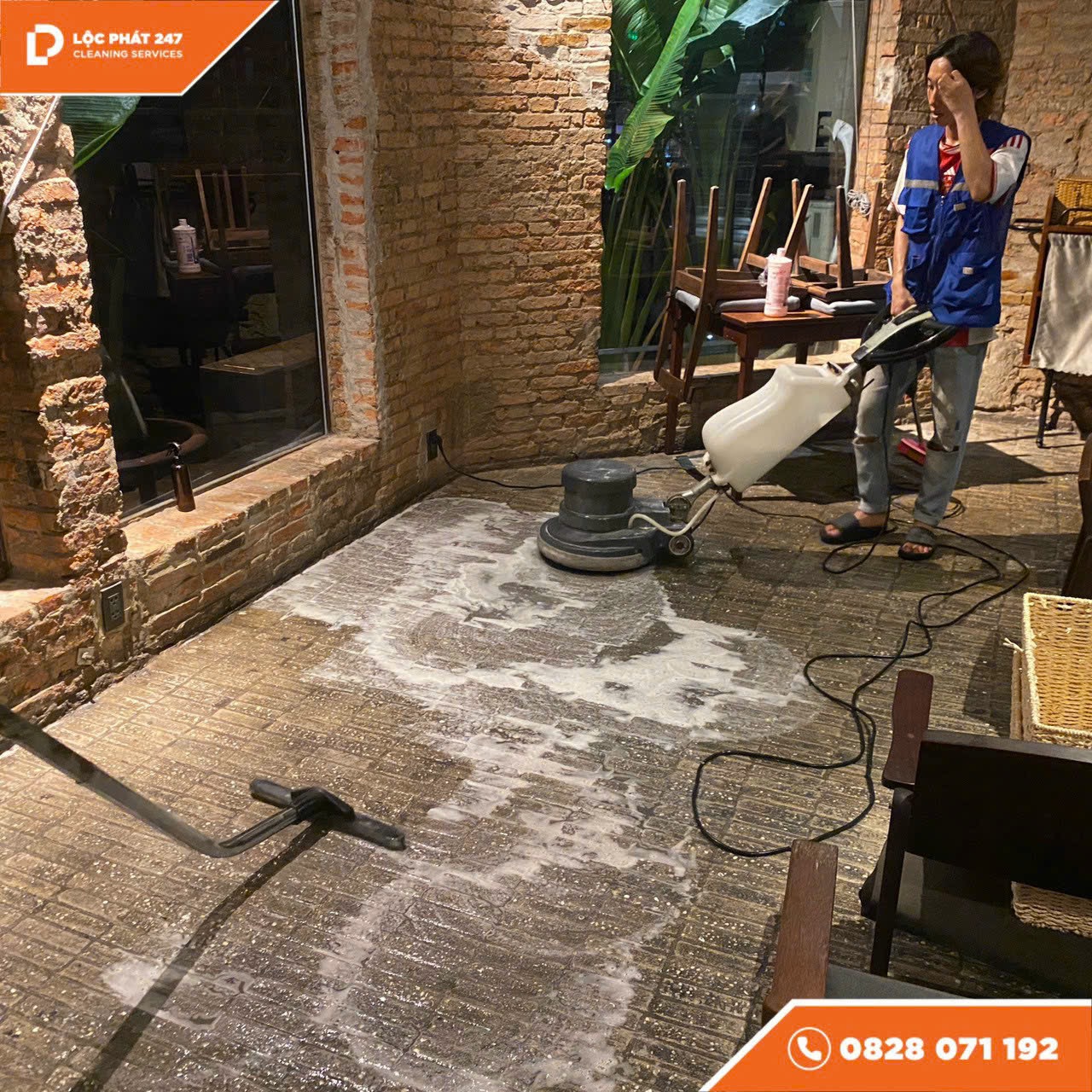 dịch vụ chà sàn