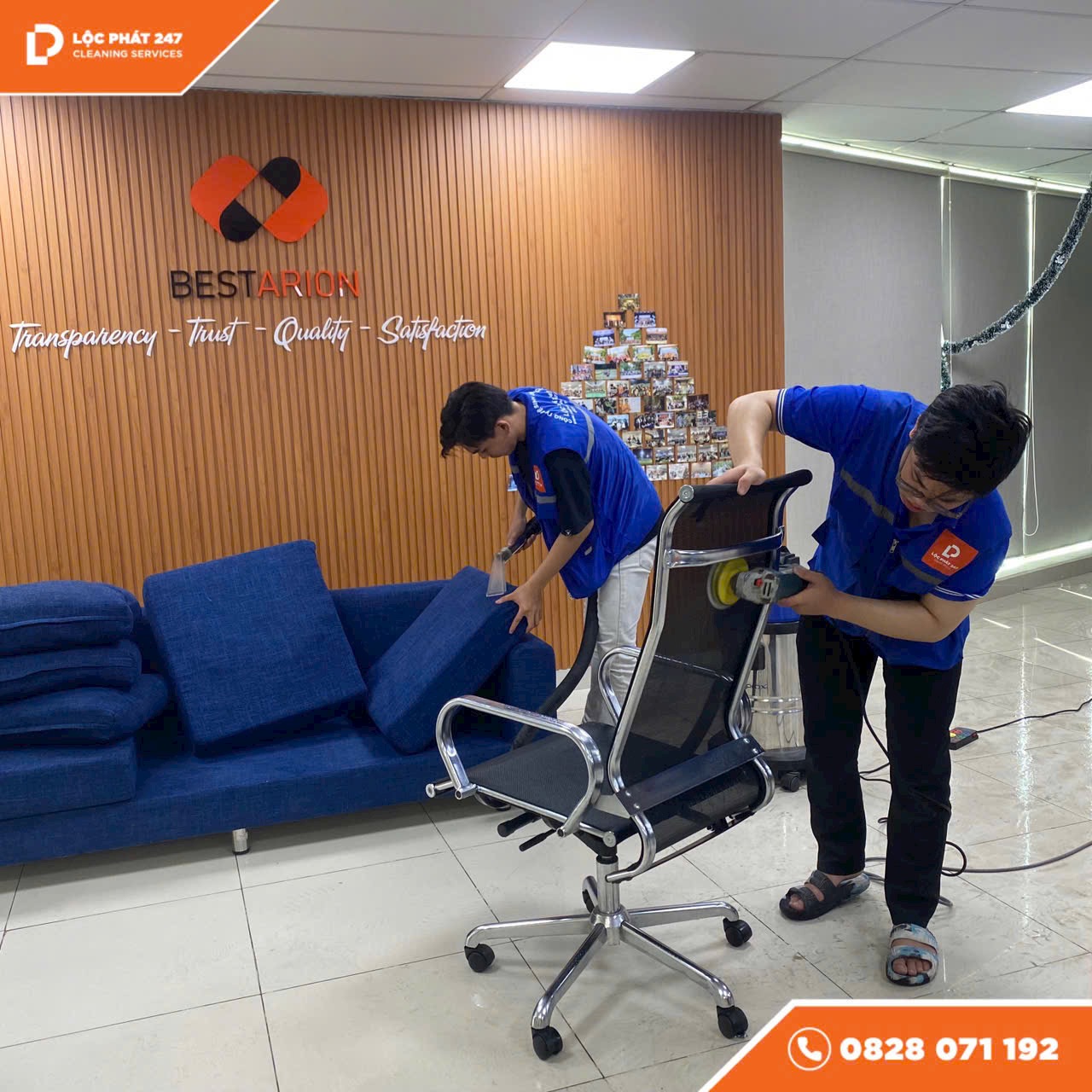 công ty giặt ghế sofa tại nhà