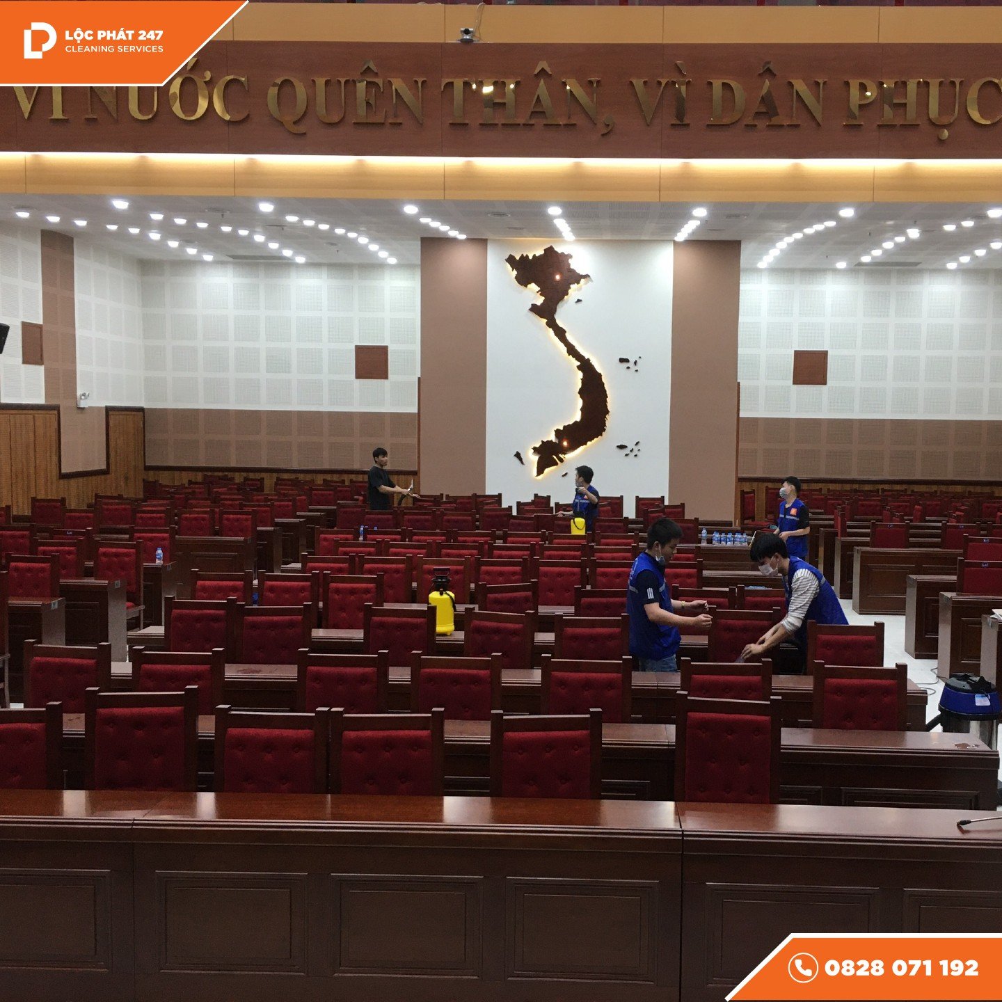 vệ sinh công nghiệp sau xây dựng